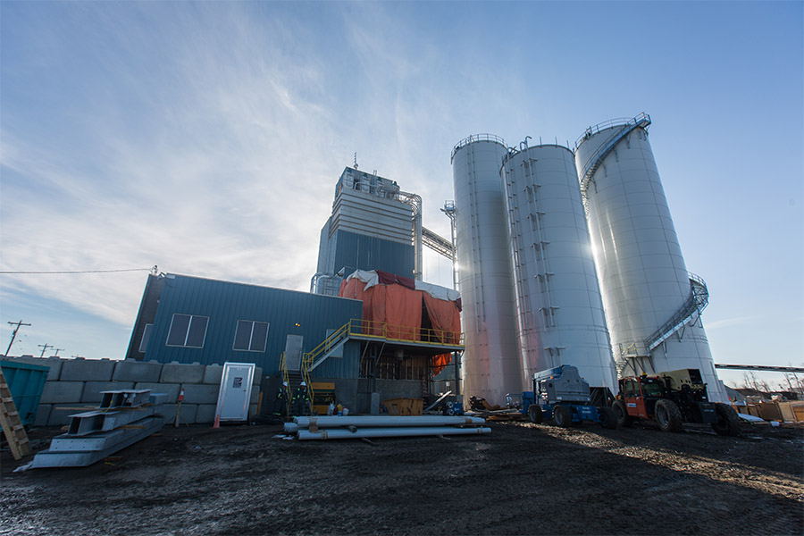 grain elevators